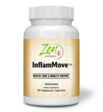 Inflammove - Enzyme & Herbal Blend with Turmeric Curcumin, Ginger, White Willow Bark, Boswellia Extract 90 VegCap