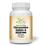 Glucosamine Sulafate & MSM - Shell-Fish Free - 120 Tabs