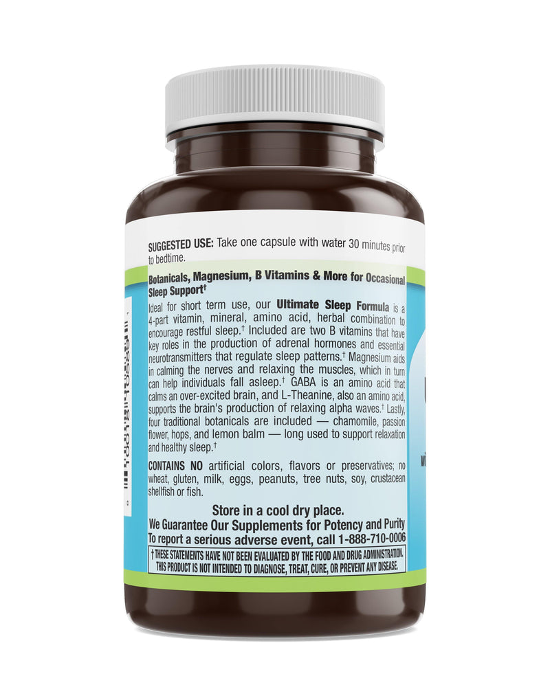 Livamed - Ultimate Sleep Formula Veg Caps 100 Count - Vitamins Emporium
