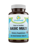 Livamed - Basic Multi® Veg Tabs 180 Count - Vitamins Emporium