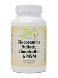 Glucosamine Sulfate Chondroitin MSM -  with Manganese, Potassium Shell-Fish Free 120 Caps