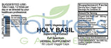Holy Basil  - 60 Liquid Veggie Caps
