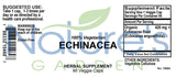 Echinacea angustifolia root - 90 Veggie Caps with 420mg Organic Echinacea Root