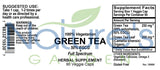 Green Tea - 90 Veggie Caps with 450mg Organic Full Spectrum and Pure Green Tea Extract