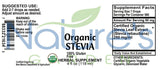Organic Stevia - 4 oz Liquid- Single Alcohol Free - Sugar Substitute
