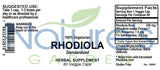 Rhodiola Powder Capsules (3% Rosavins, 1% Salidrosides) 60 VegCap