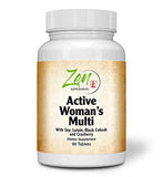 Active Womens Multivitamin - Extra Strength Daily Multivitamin with Soy, Black Cohosh, Lutein & More - 90 Tabs