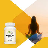 Best Vitamin B6 - 100mg Pyridoxine Vitamin B-6 Tablet - Support Cardiovascular Health, Healthy Immune System, Brain & Nerve Function