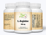 L-Arginine 500 Mg W/ B-6  100-Vegcaps