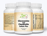 Glucosamine Chondroitin Plus for Men and Women with Bromelain, Manganese, Potassium, Best Glucosamine Supplement 180 Tabs