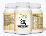 Daily Multivitamin for Men & Women - Best Immunity Vitamins for Adults, Whole Food Fruit and Vegetables in These Pure MultiVitamins - B6 Vitamins, Folic Acid, Super B Complex -90 Tab