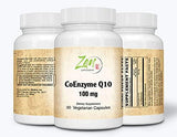 CoEnzyme Q10 100mg - Coq 10 in Vitamin E Oil - 30-Vegcaps
