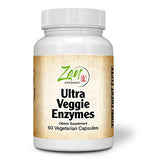 Ultra Veggie Enzymes for Vegetarians and Vegans -  60-Vegcaps