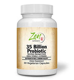 35 Billion Probiotic CFU with 8 Strains 30-Vegcaps - Sustained Release Technology, Resist Stomach Acid Shelf Stable