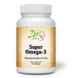 Super Omega-3 120-Softgel - Essential Fatty Acids - Contains 300 mg EPA & 200 mg DHA per Capsule
