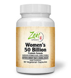 Womens 50 Billion CFU Probiotic Formula - Supports Urinary and Vaginal Health with Lactobacilli & Bifado Blended Strains Survives Stomach Acid, Shelf Stable 60-Vegcaps