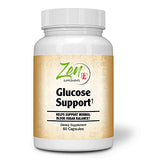 Glucose Support with ChromeMate®, GlucoHelp®, Vanadyl, & Herbs: Ginkgo Biloba, Bilberry, Gymnema, Milk Thistle, Artichoke & Fenugreek 60-Caps