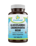 Livamed - Glucosamine Chondroitin MSM Tabs 120 Count - Vitamins Emporium