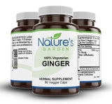 Ginger - 90 Veggie Caps with 1000mg Organic Ginger Root