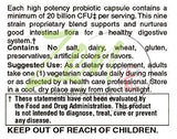 20 Billion CFU 9 Strain, Multi-Probiotic 30-Vegcaps - Sustained Release Technology, Resist Stomach Acid & Shelf Stable