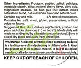 Children's Chewable Multivitamin - Cherry Flavor Daily Multivitamin with Essential Vitamins, Minerals, Probiotics - Truly All-in-ONE Solution for Overall Health - 120 Chew Tabs