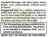 Coenzyme Q10 100 Mg, CoQ10 Ubiquinone Antioxidant 60-Softgel