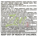 Daily Multivitamin for Men & Women - Whole Food Balance Of Nature Fruit And Vegetables  60 Tab