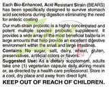 Suprema-Dophilus - 5 Billion CFU Probiotic - 8 Strains - Shelf Stable and Acid Resistant - 120-Caps