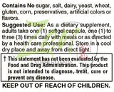Ubiquinol Coq H 100mg - Superior Stablized CoQ10 Form 60-Softgel