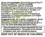 Cholesterol Support with Policosanol, Tocotrienols, Chromium, Pantethine & Soy Isoflavones 90-Tabs