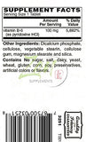 Best Vitamin B6 - 100mg Pyridoxine Vitamin B-6 Tablet - Support Cardiovascular Health, Healthy Immune System, Brain & Nerve Function