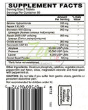 Superzymes Multi-Enzyme Formula containing Pepsin, Bromelain, Papain, Pancreatin, & Betaine HCL 180-Tabs