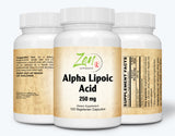 Alpha Lipoic Acid 250 Mg 120-Vegcaps