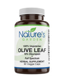 Olive Leaf - 90 Veggie Caps - with 400mg Potent Organic Olive Leaf  Extract