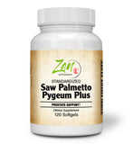 Saw Palmetto & Pygeum Plus - Prostate Support Supplement for Prostate & Urinary Tract Health Including Frequent Urination, Beta-Sitosterol Supports DHT Blocker for Hair Loss Prevention 120-Softgel