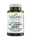 St. John's Wort - 90 Veggie Caps with Standardized 0.3% Hypericin, 450mg Formula per Capsule - Organic St John's Wort Extract