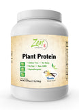 Plant Protein-Vanilla 510G 1.1LB-Powder- 25 Grams of Protein Per Serving - Vegan Friendly