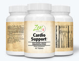 Cardio Support Plus Antioxidants, L-Carnitine, L-Taurine, with Coenzyme Q10, Hawthorn, Horse Chestnut, Cayenne, Grape Seed and Vitamin E - 60 Tabs