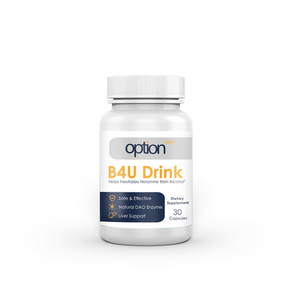 B4U Drink with DAOgest: The Ultimate Solution for Histamine Intolerance & Alcohol Sensitivity