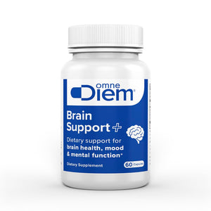 Omne Diem Brain Support with Cerenx and MecobalActive, 60 Capsules