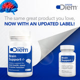 Omne Diem Brain Support with Cerenx and MecobalActive, 60 Capsules