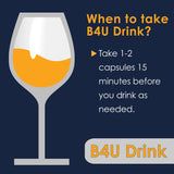 B4U Drink DAO Enzymes PLUS Liver Support for Histamine Intolerance