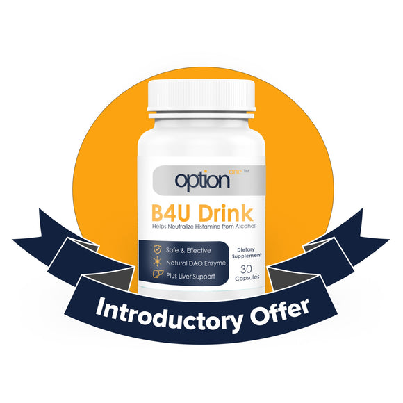 B4U Drink DAO Enzymes PLUS Liver Support for Histamine Intolerance