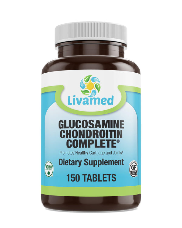 Livamed - Glucosamine Chondroitin Complete® Tabs 150 Count - Vitamins Emporium