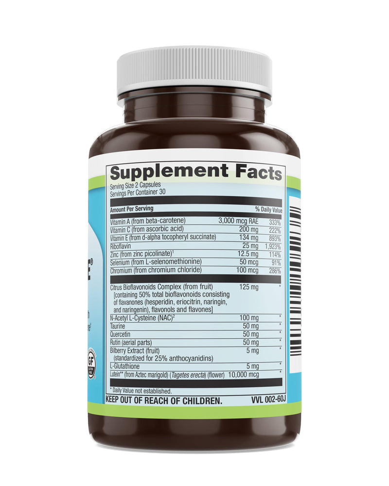 Livamed - Ocu Complete® with Lutein Caps 60 Count - Vitamins Emporium