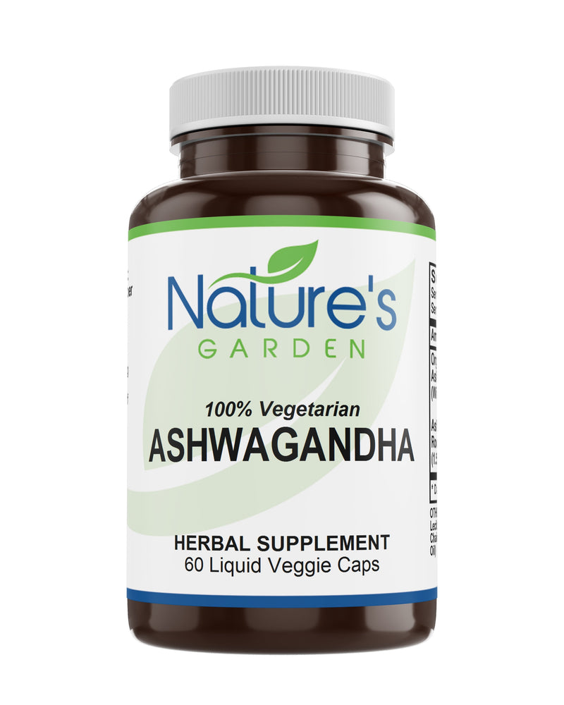 Ashwagandha - 60 Count Liquid Veg Caps