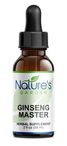 Ginseng Master/Energy Liquid Extract 2 oz