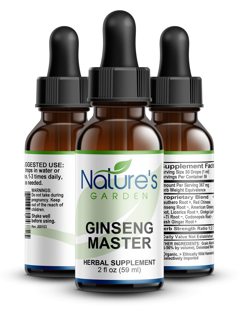 Ginseng Master/Energy Liquid Extract 2 oz