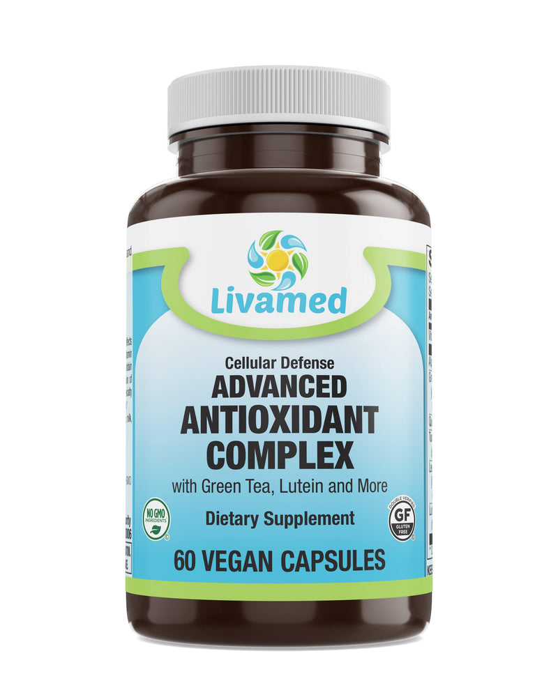 Livamed - Advanced Antioxidant Complex Veg Caps 60 Count - Vitamins Emporium