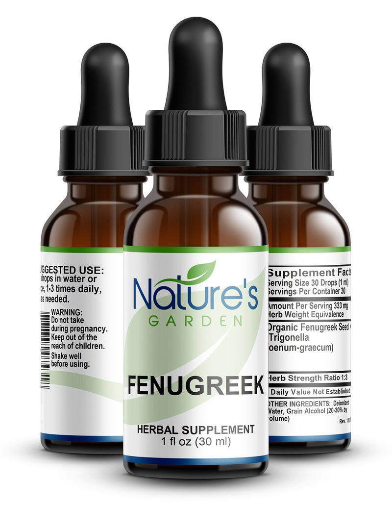 Fenugreek - 1 oz Liquid Single Herb